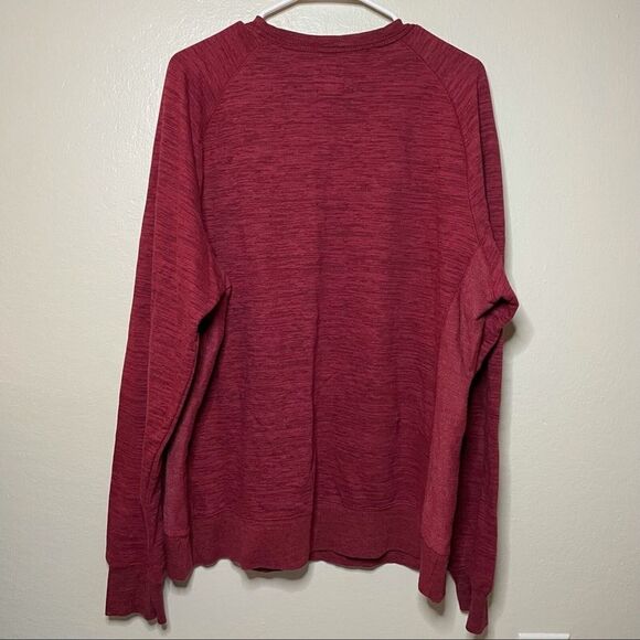 Champion Athletic Apparel Pullover Long Sleeve Sweater Cotton Red Women Size 2XL - Picture 6 of 7